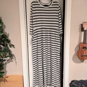 Nuggles striped maxi dress